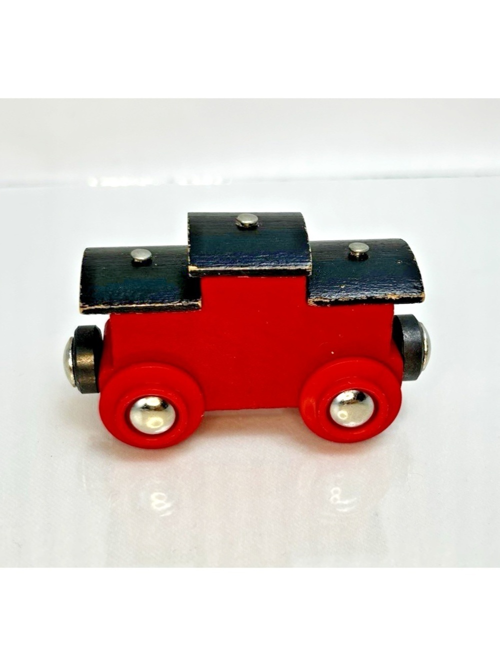 Vintage Brio Wooden Railway Mighty Caboose #33612 1996